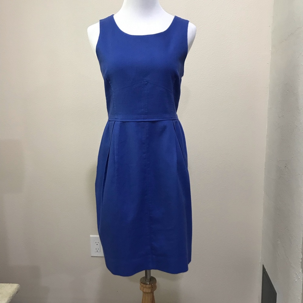 Blue J Crew dress